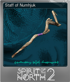 Series 1 - Card 10 of 14 - Staff of Numhjuk