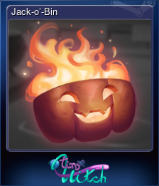 Series 1 - Card 4 of 5 - Jack-o’-Bin