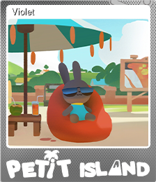Series 1 - Card 4 of 5 - Violet