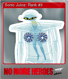 Series 1 - Card 4 of 11 - Sonic Juice: Rank #3