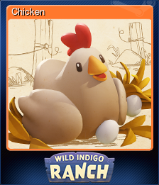 Series 1 - Card 2 of 6 - Chicken