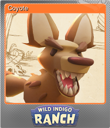 Series 1 - Card 3 of 6 - Coyote