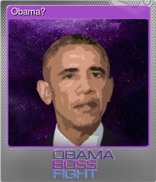 Series 1 - Card 7 of 7 - Obama?