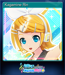 Series 1 - Card 3 of 12 - Kagamine Rin