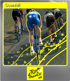 Series 1 - Card 3 of 8 - Downhill