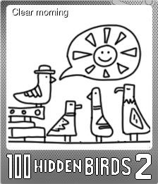 Series 1 - Card 1 of 5 - Clear morning