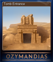 Series 1 - Card 5 of 5 - Tomb Entrance