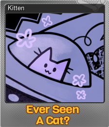 Series 1 - Card 4 of 5 - Kitten
