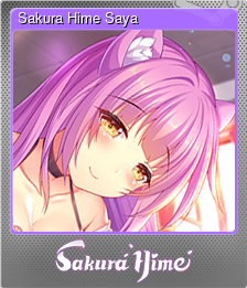 Series 1 - Card 4 of 10 - Sakura Hime Saya