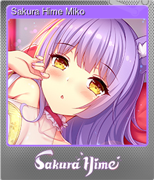 Series 1 - Card 1 of 10 - Sakura Hime Miko