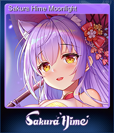 Series 1 - Card 10 of 10 - Sakura Hime Moonlight