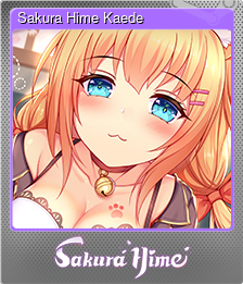 Series 1 - Card 2 of 10 - Sakura Hime Kaede