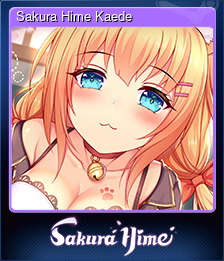 Series 1 - Card 2 of 10 - Sakura Hime Kaede