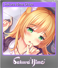 Series 1 - Card 8 of 10 - Sakura Hime Chiyo