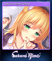 Series 1 - Card 8 of 10 - Sakura Hime Chiyo