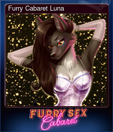Series 1 - Card 4 of 5 - Furry Cabaret Luna