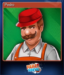 Series 1 - Card 5 of 5 - Pedro