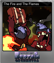 Series 1 - Card 3 of 8 - The Fire and The Flames