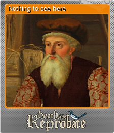 Series 1 - Card 3 of 7 - Nothing to see here