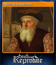 Series 1 - Card 3 of 7 - Nothing to see here