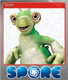 Series 1 - Card 5 of 5 - Sloth