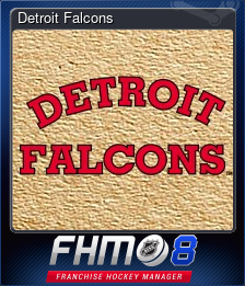 Series 1 - Card 8 of 15 - Detroit Falcons