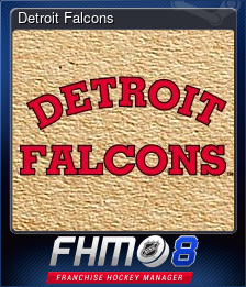 Series 1 - Card 8 of 15 - Detroit Falcons