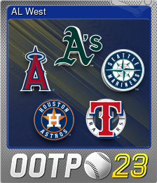 Series 1 - Card 3 of 6 - AL West