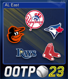 Series 1 - Card 1 of 6 - AL East