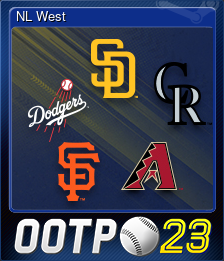 Series 1 - Card 6 of 6 - NL West