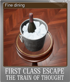 Series 1 - Card 3 of 6 - Fine dining