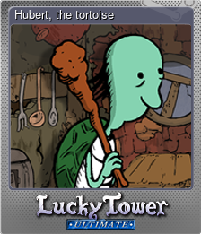 Series 1 - Card 3 of 14 - Hubert, the tortoise