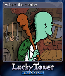 Series 1 - Card 3 of 14 - Hubert, the tortoise