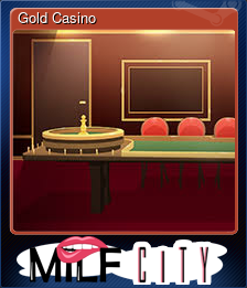 Series 1 - Card 6 of 6 - Gold Casino