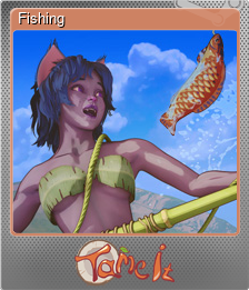 Series 1 - Card 6 of 10 - Fishing