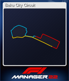 Series 1 - Card 6 of 10 - Baku City Circuit