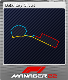 Series 1 - Card 6 of 10 - Baku City Circuit