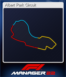 Series 1 - Card 9 of 10 - Albert Park Circuit