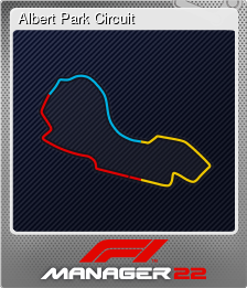 Series 1 - Card 9 of 10 - Albert Park Circuit