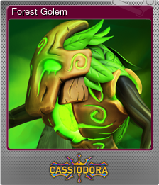 Series 1 - Card 6 of 15 - Forest Golem