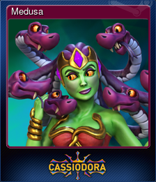 Series 1 - Card 12 of 15 - Medusa