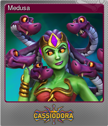 Series 1 - Card 12 of 15 - Medusa