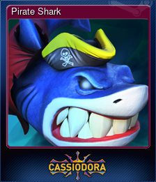 Series 1 - Card 13 of 15 - Pirate Shark