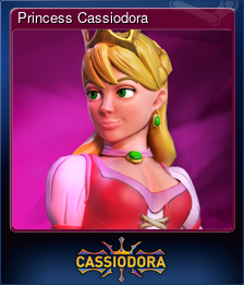 Series 1 - Card 14 of 15 - Princess Cassiodora