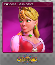 Series 1 - Card 14 of 15 - Princess Cassiodora