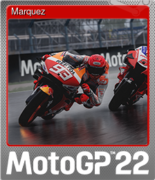 Series 1 - Card 8 of 8 - Marquez