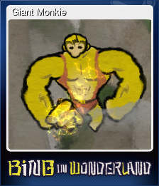 Series 1 - Card 3 of 10 - Giant Monkie