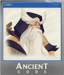 Series 1 - Card 4 of 8 - Odin