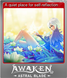 Series 1 - Card 4 of 6 - A quiet place for self-reflection