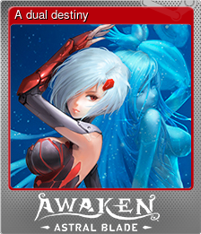 Series 1 - Card 2 of 6 - A dual destiny